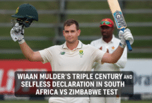 Wiaan Mulder’s Historic 367* & Declaration